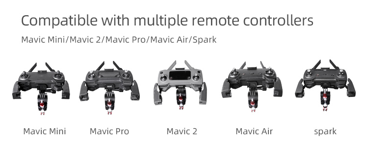 Držák dálkového ovladače Mavic Air, Pro, 2 Pro, Spark, Mini atd. na řidítka 6